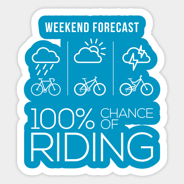 WEEKEND FORECAST Sticker by reigedesign